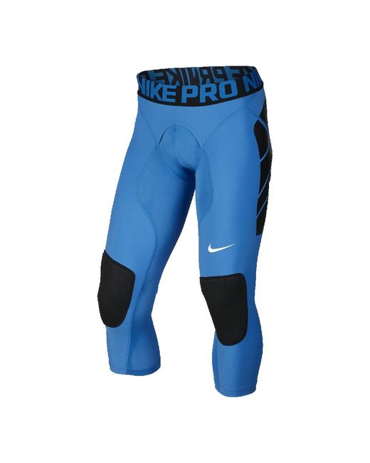 Nike Pro Hyperstrong Men s Baseball Slider Tights in Blue for Men